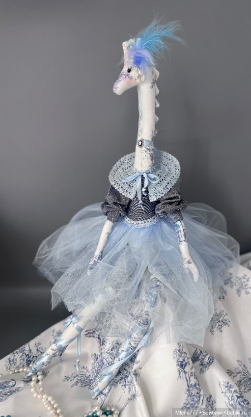 Жираф . Балерина — Авторские текстильные куклы: Вальдорфские