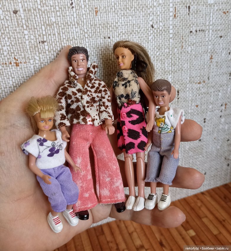 Обед в семейке Lundby — Игровые куклы разных производителей (Разное): редкие бренды