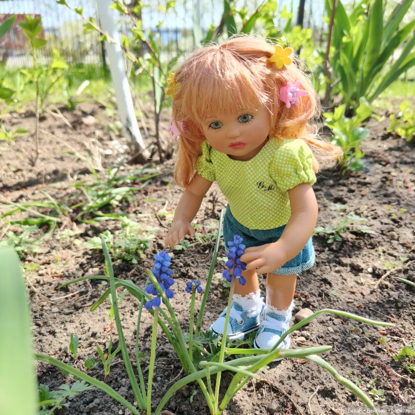 Когда цветут сады🌸🌸🌸(Габриэль Мюллер куколка)