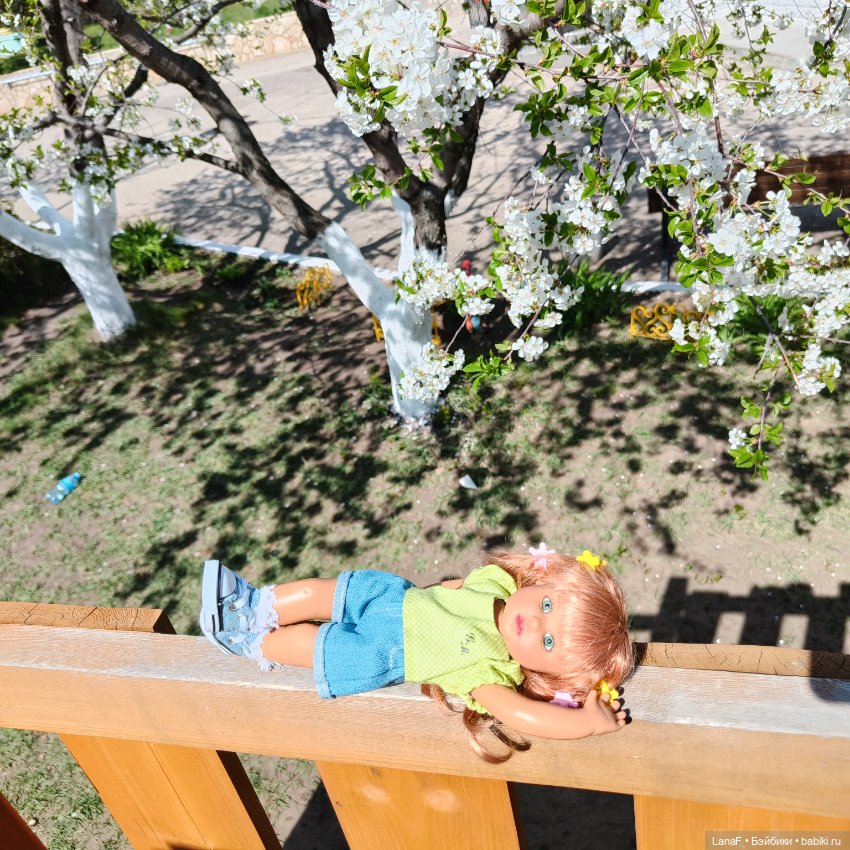 Когда цветут сады🌸🌸🌸(Габриэль Мюллер куколка)