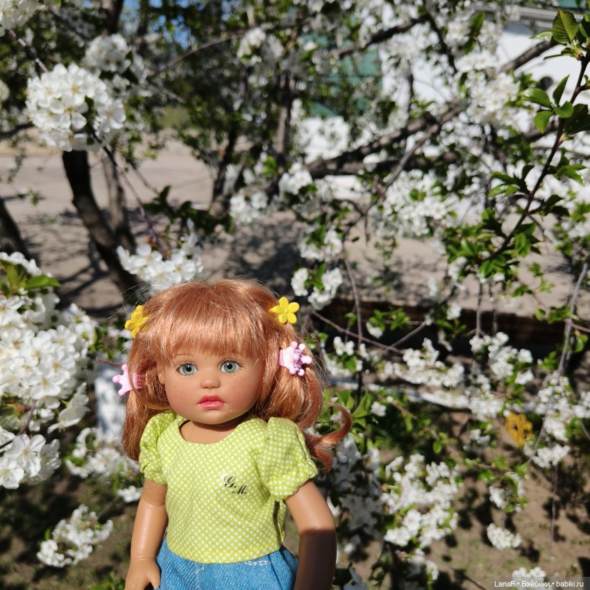 Когда цветут сады🌸🌸🌸(Габриэль Мюллер куколка)