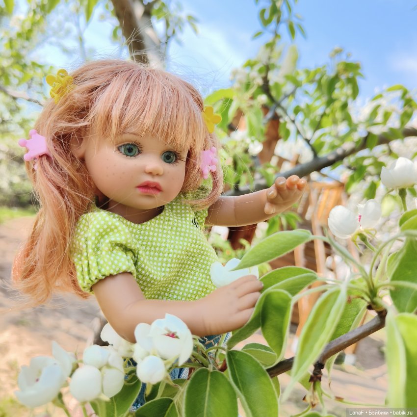 Когда цветут сады🌸🌸🌸(Габриэль Мюллер куколка) (фото 6)