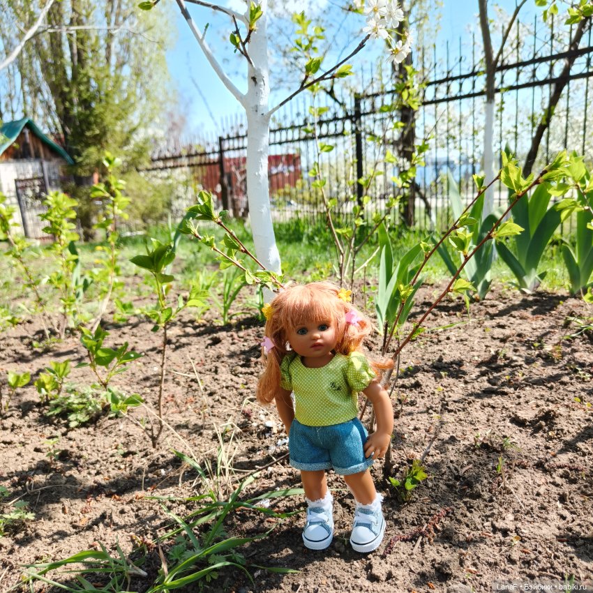 Когда цветут сады🌸🌸🌸(Габриэль Мюллер куколка)
