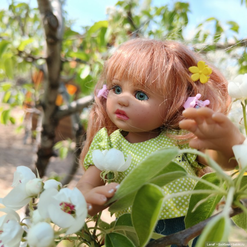 Когда цветут сады🌸🌸🌸(Габриэль Мюллер куколка) (фото 5)