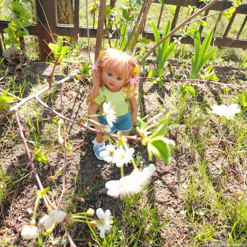 Когда цветут сады🌸🌸🌸(Габриэль Мюллер куколка) (фото 10)