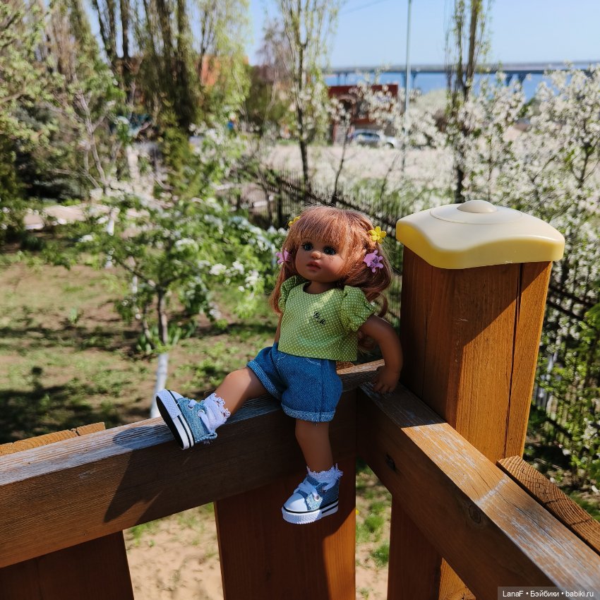 Когда цветут сады🌸🌸🌸(Габриэль Мюллер куколка)
