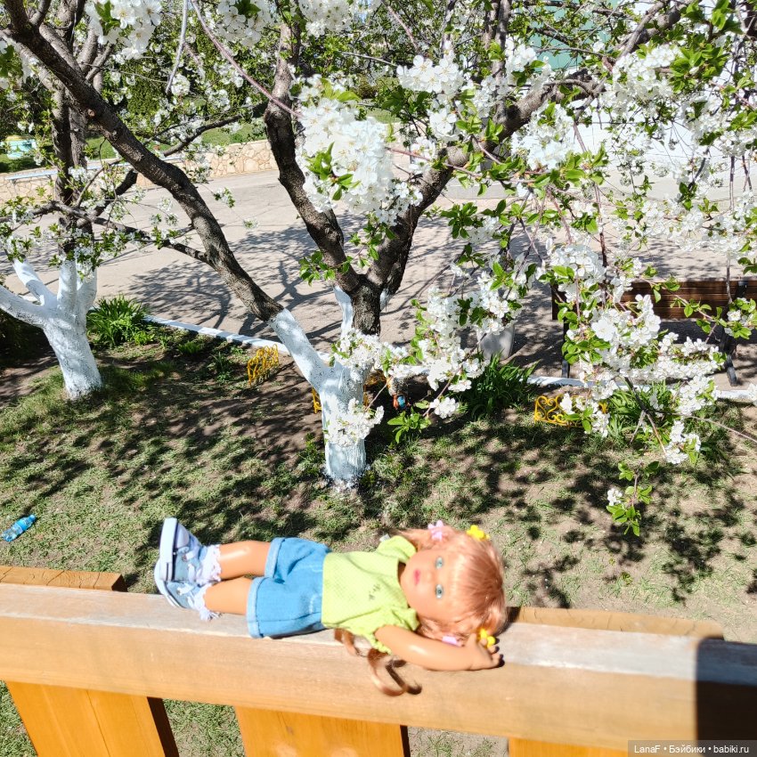 Когда цветут сады🌸🌸🌸(Габриэль Мюллер куколка)