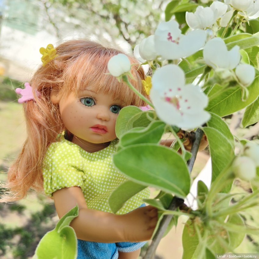 Когда цветут сады🌸🌸🌸(Габриэль Мюллер куколка) (фото 7)