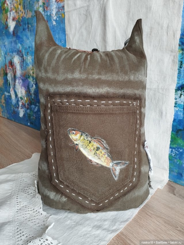 Текстильные игрушки и примитивы: кофейные (фото 4)