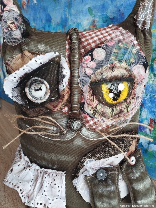 Текстильные игрушки и примитивы: кофейные (фото 2)