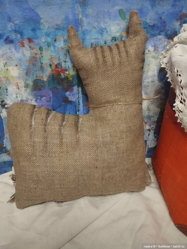 Текстильные игрушки и примитивы: кофейные (фото 8)