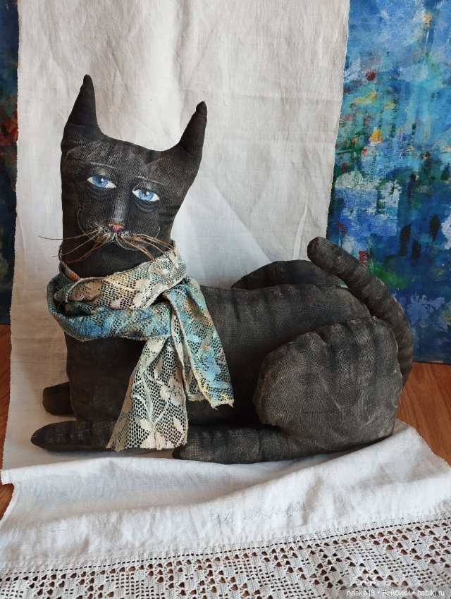 Текстильные игрушки и примитивы: кофейные