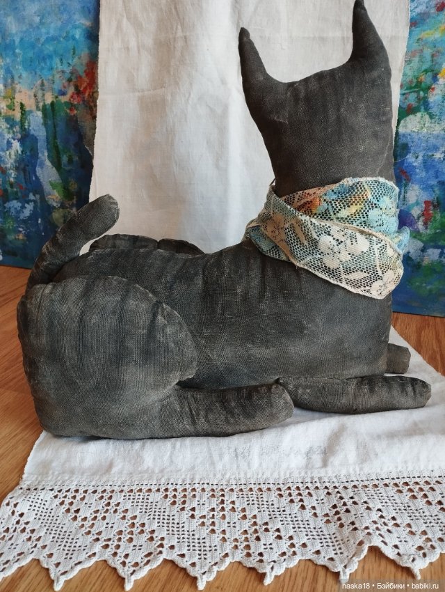 Текстильные игрушки и примитивы: кофейные