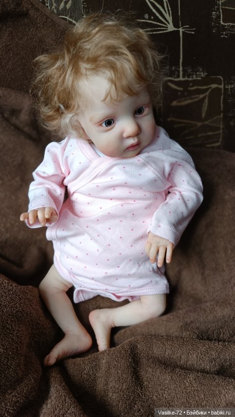 Микки реборняшка — Обучение реборнингу: роспись