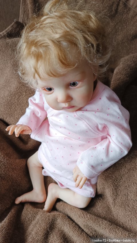 Микки реборняшка — Обучение реборнингу: роспись