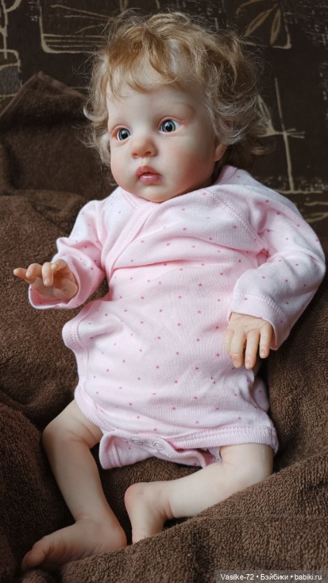 Микки реборняшка — Обучение реборнингу: роспись