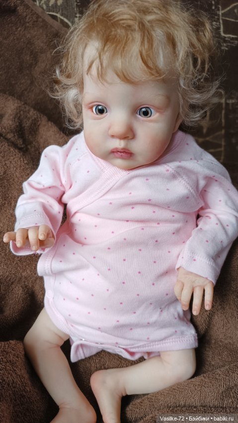 Микки реборняшка — Обучение реборнингу: роспись