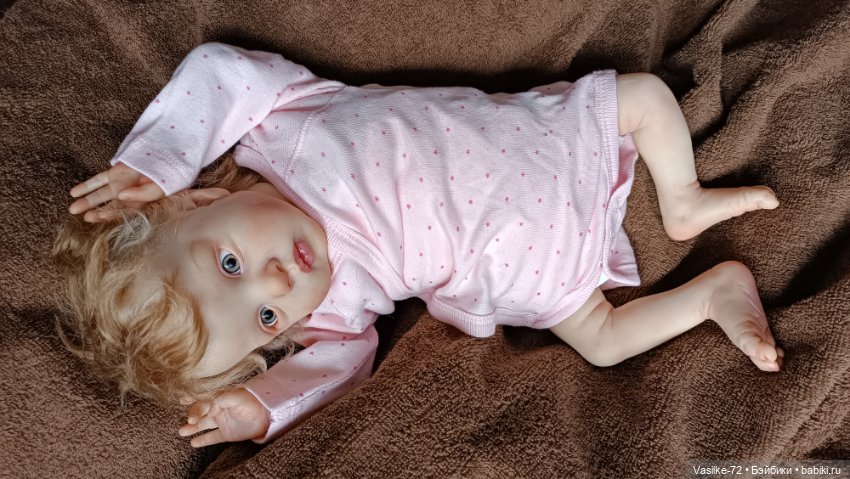 Микки реборняшка — Обучение реборнингу: роспись