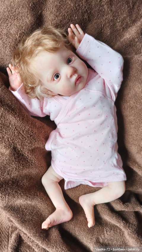 Микки реборняшка — Обучение реборнингу: роспись