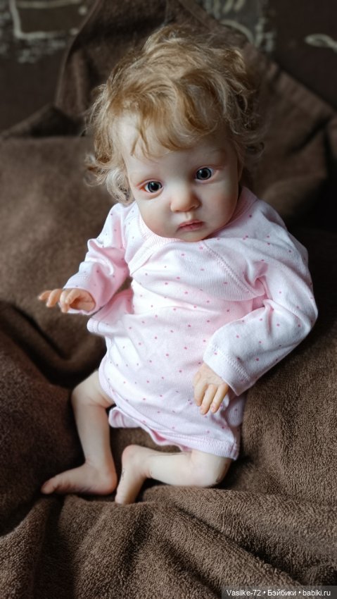 Микки реборняшка — Обучение реборнингу: роспись