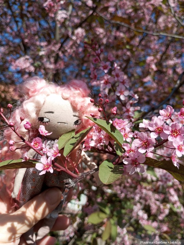 Несмеяна, апрель, цветы — Домашние фото авторских кукол: личные коллекции