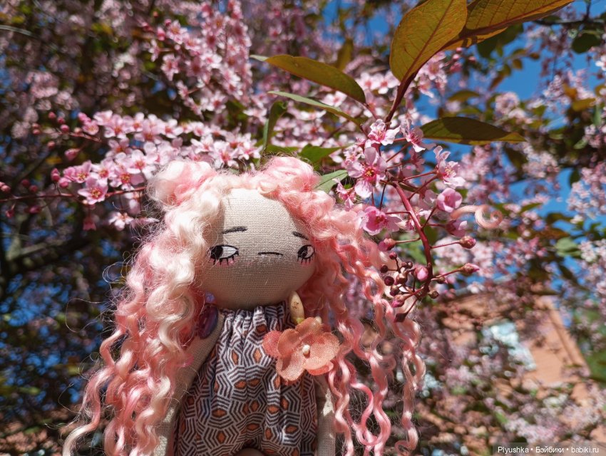Несмеяна, апрель, цветы — Домашние фото авторских кукол: личные коллекции (фото 6)