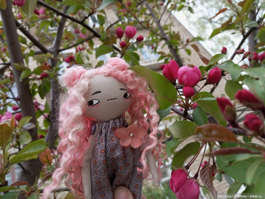Несмеяна, апрель, цветы — Домашние фото авторских кукол: личные коллекции