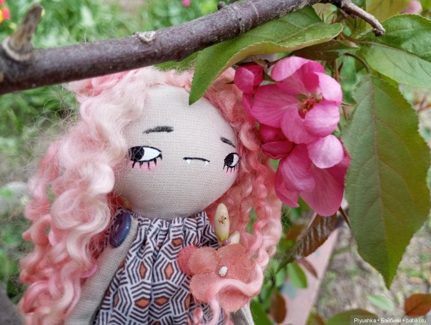 Несмеяна, апрель, цветы — Домашние фото авторских кукол: личные коллекции