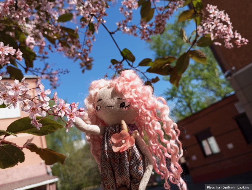 Несмеяна, апрель, цветы — Домашние фото авторских кукол: личные коллекции (фото 8)