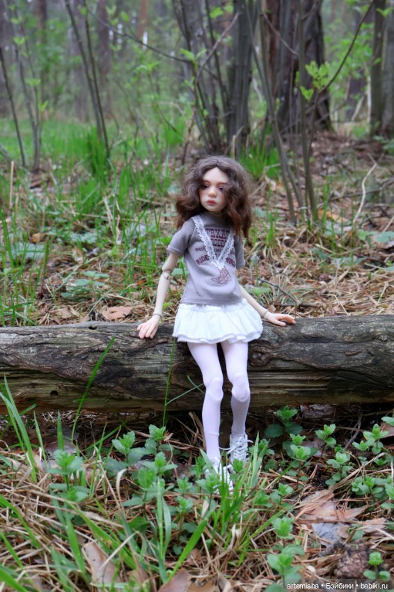 Птичка на прогулке — Куклы Ptichka Art Doll (Ирина Кузина): BJD (фото 5)