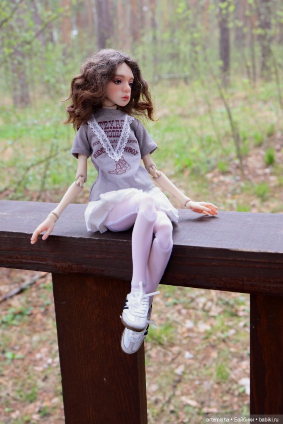 Птичка на прогулке — Куклы Ptichka Art Doll (Ирина Кузина): BJD