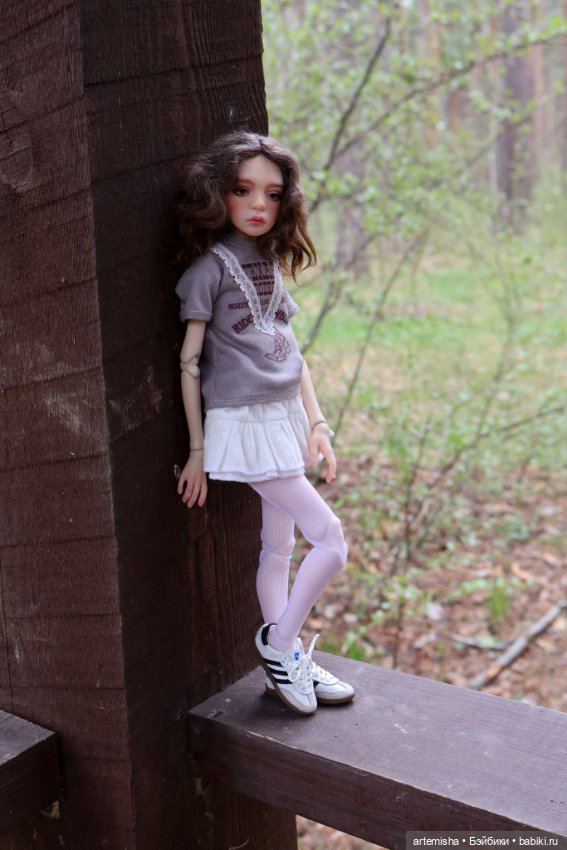 Птичка на прогулке — Куклы Ptichka Art Doll (Ирина Кузина): BJD (фото 4)