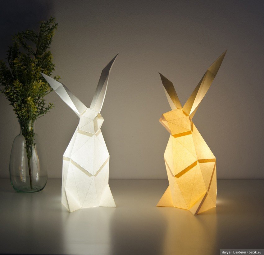 Светильники в форме животных и и птиц