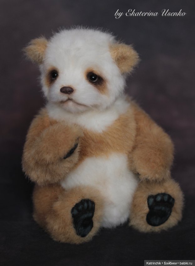 Тедди Панда — Авторские мишки Тедди и друзья: фото