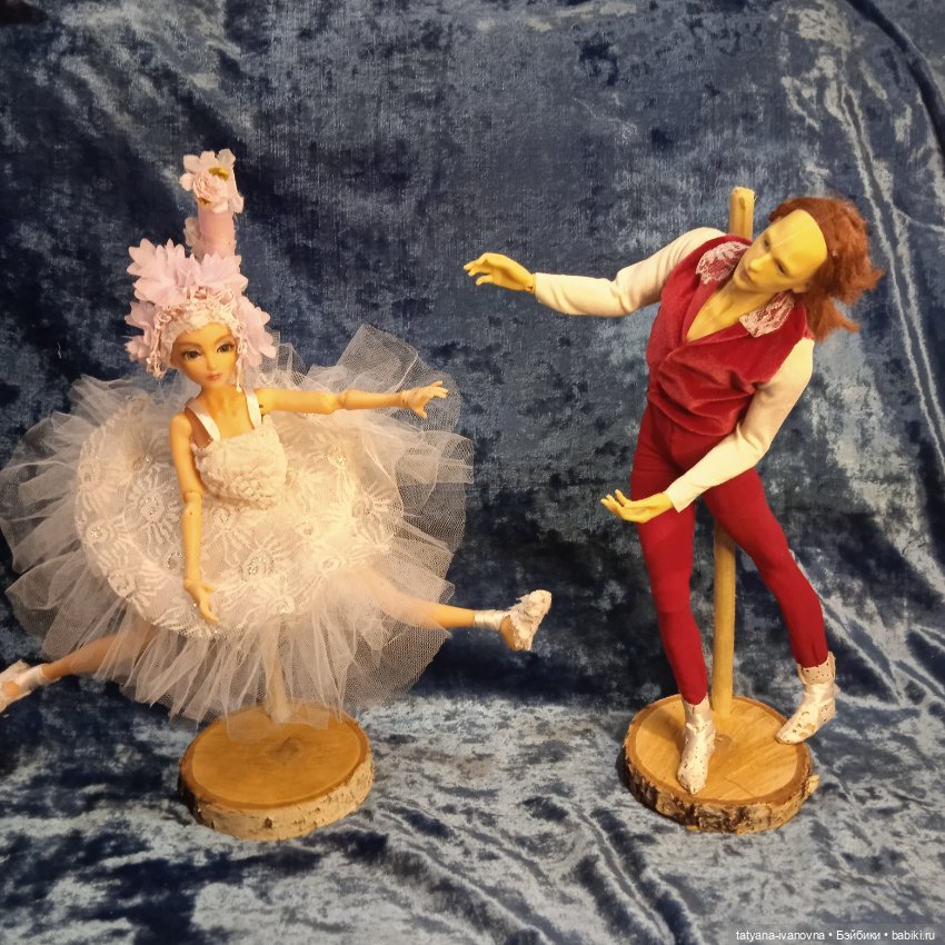 День танцев, или как мои куклы учились танцевать балет (фото 6)