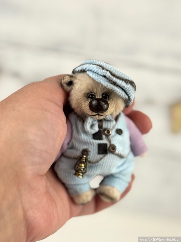 Тедди мишка Елисей — Авторские мишки Тедди и друзья: фото