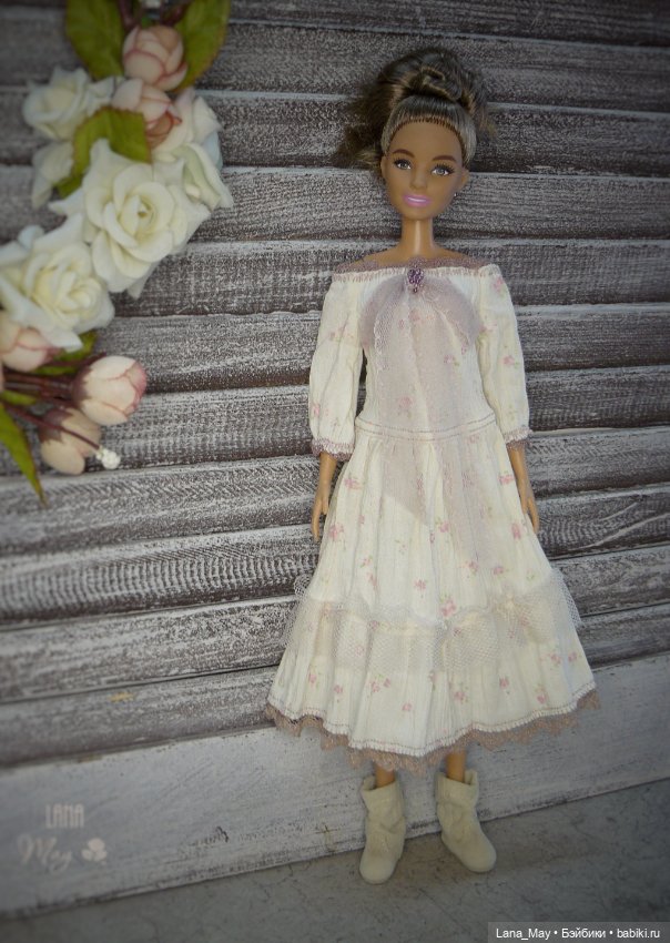 История двух платьев — Одежда и обувь для кукол своими руками: фото (фото 2)