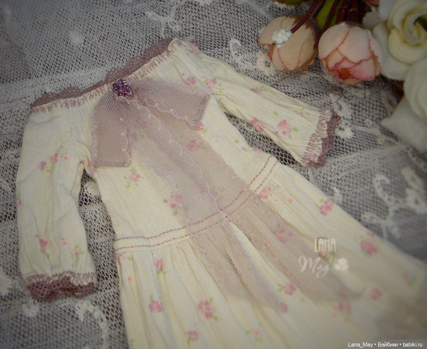 История двух платьев — Одежда и обувь для кукол своими руками: фото (фото 5)