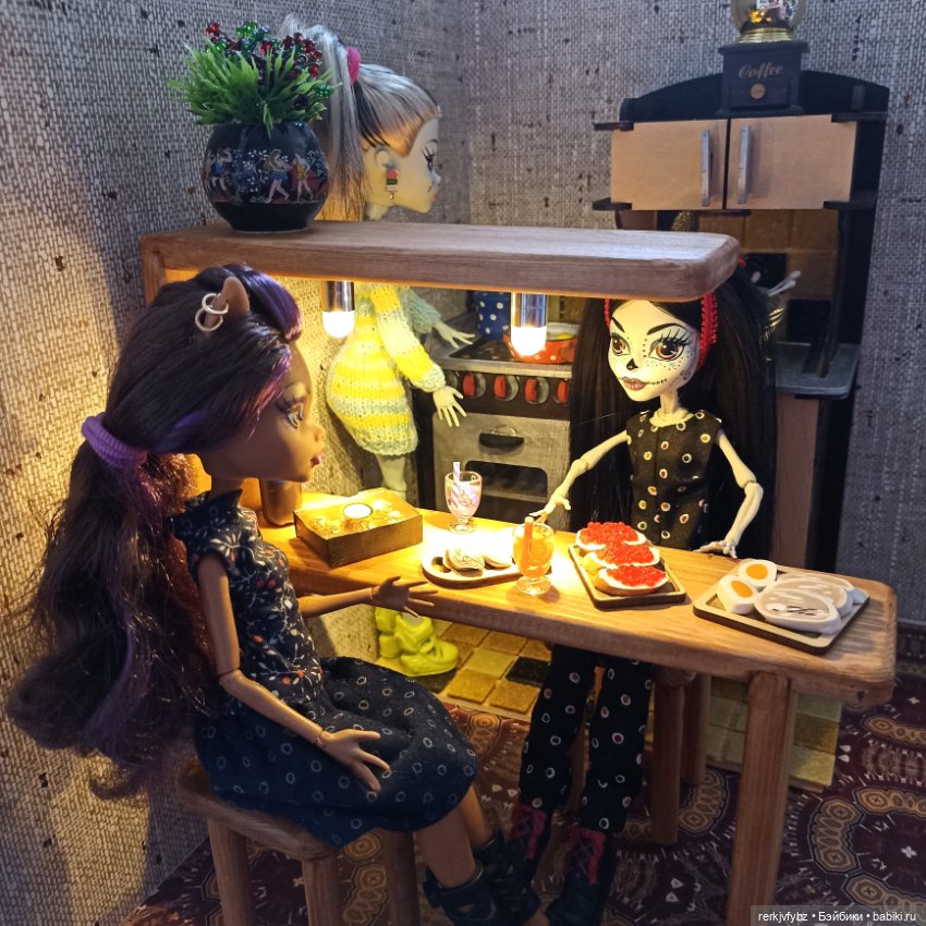 Кухня — Румбоксы и кукольные интерьеры: фото (фото 3)