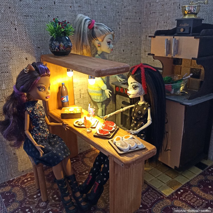 Кухня — Румбоксы и кукольные интерьеры: фото (фото 4)