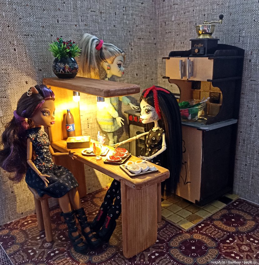 Кухня — Румбоксы и кукольные интерьеры: фото