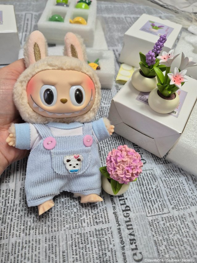 Цветы для фото и интерьера для кукол (фото 4)