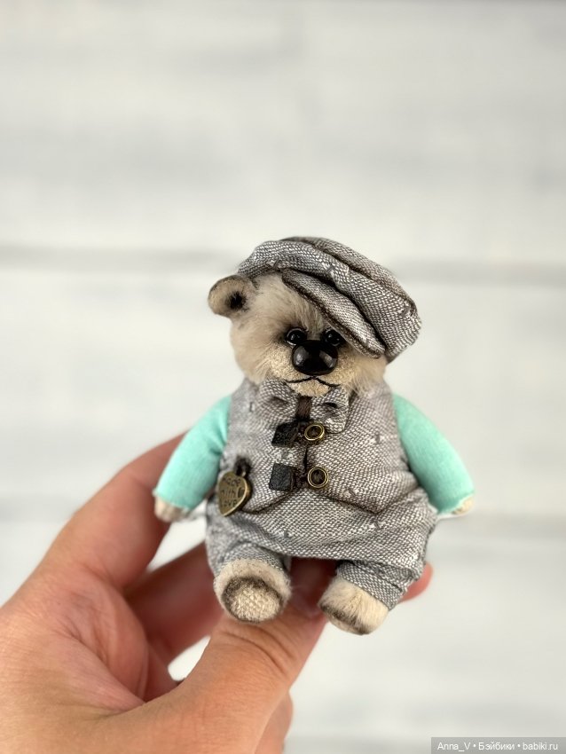 Тедди мишка Федя — Авторские мишки Тедди и друзья: фото (фото 2)