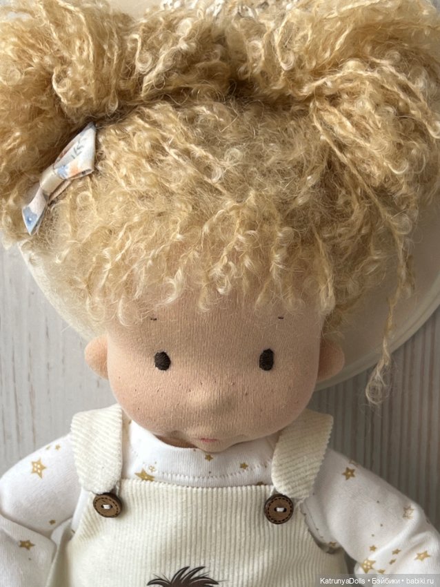 Текстильная игровая кукла «Сказочница». Авторская работа (фото 7)