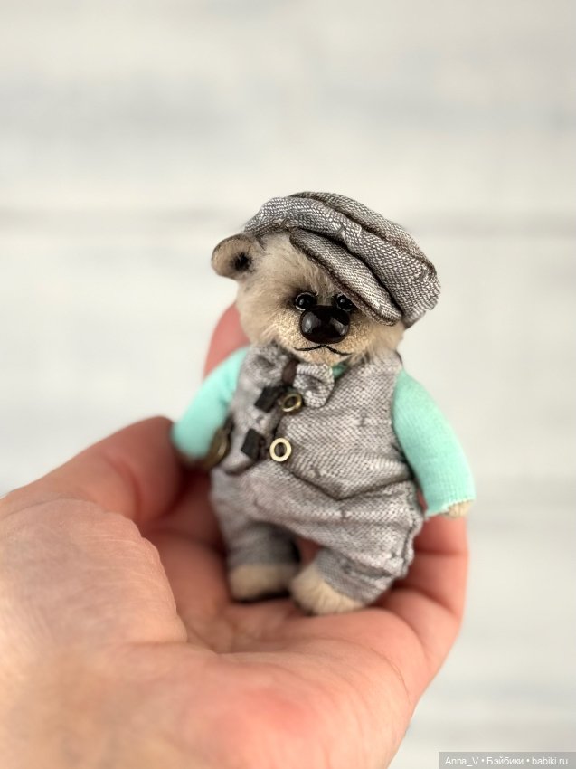 Тедди мишка Федя — Авторские мишки Тедди и друзья: фото (фото 4)