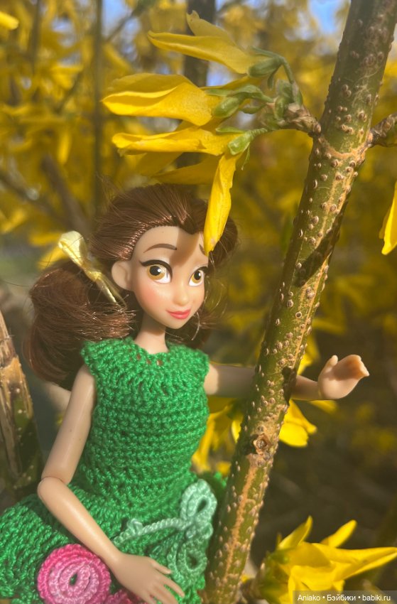 Форзиция и Белль — Куклы Disney Animators и Принцессы Диснея: Disney Store (фото 5)
