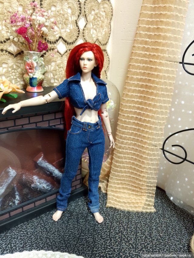 Страсти по джинсам — Одежда и обувь для кукол своими руками: фото (фото 2)