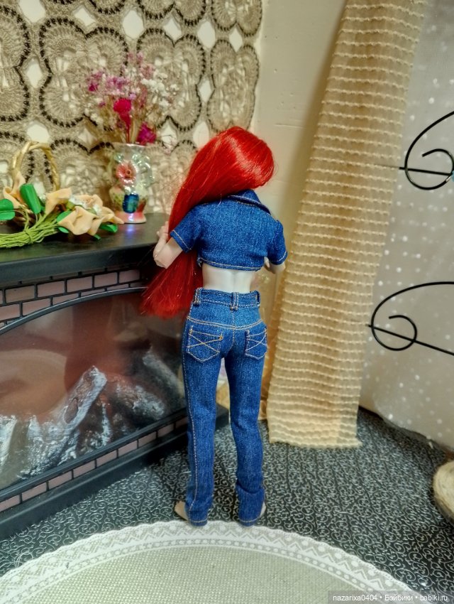 Страсти по джинсам — Одежда и обувь для кукол своими руками: фото (фото 3)
