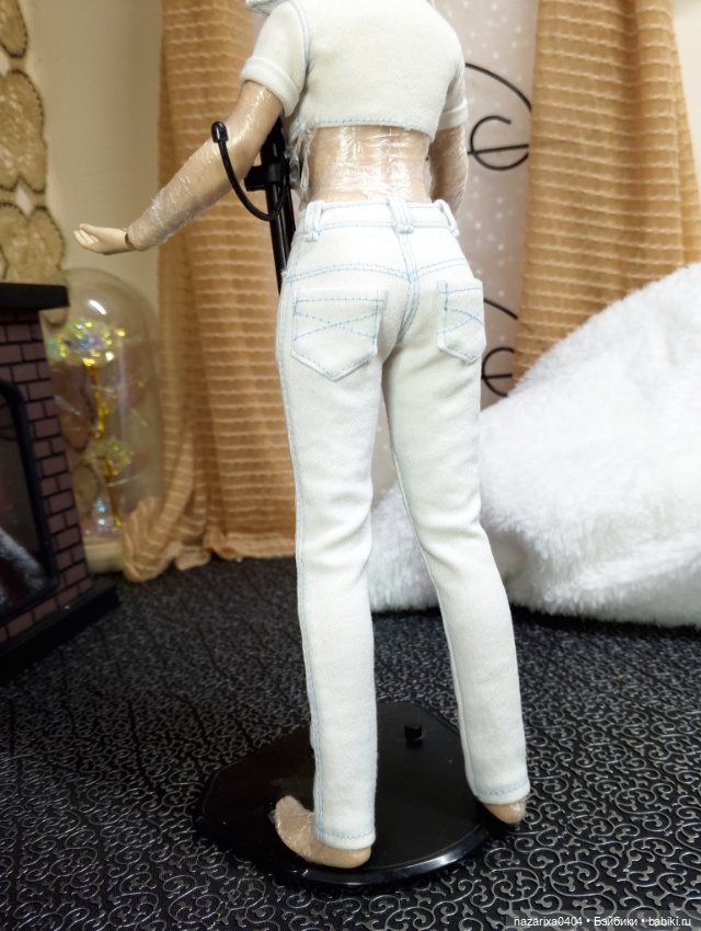 Страсти по джинсам — Одежда и обувь для кукол своими руками: фото (фото 6)