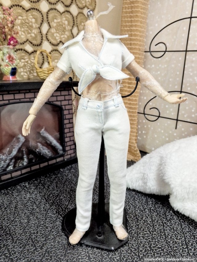 Страсти по джинсам — Одежда и обувь для кукол своими руками: фото (фото 7)